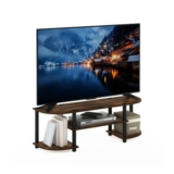 Furinno TURN-S-TUBE TV Stand, 55-Inch, Amber Pine