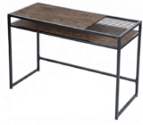 FurnitureR Line Alfi 110cm Desk with One Shelf