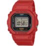G-Shock 5000 Series Nano Digital Ring Watch 20mm Red