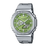 G-Shock GM-2110D-3AER Lime Green Dial & Stainless Steel Watch