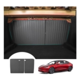 GAFAT 2-Pack Tesla Model 3 All-Weather Boot Liner and Mats