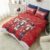 GC GAVENO CAVAILIA Christmas Duvet Cover King Size – Polyester Santa Cloak Bedding(230×220 cm) – Breathable Soft Quilt Cover King bed with Pillowcases – Winter KingSize Bedding Bed Cover -Xmas Gift