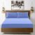 GC GAVENO CAVAILIA Fitted Sheet Single Bed (91 x 190cm) – Bedding Sheets – Plain Dyed Microfiber Bed Sheets Single – (10 inch) 25cm Deep Pocket Bottom Sheet – Easycare – Fade Resistant – Sky Blue