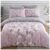GC GAVENO CAVAILIA Flower Duvet Cover Set, Super Soft Blossom Bedding Sets King Size, Blush Pink, 705963