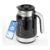 GEEPAS Digital Electric Kettle 1.7L Auto Shut off 2200W White