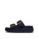 GEN-FF Max Buckle Two-Bar Denim Slides