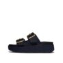 GEN-FF Max Buckle Two-Bar Denim Slides