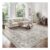 GENIMO Beige Washable Large 200x290cm Non-Slip Living Room Rug
