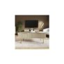 GFW Nervata 2 Drawer Coffee Table – Ivory