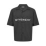 GIVENCHY Mens GIV Boxy Fit Short Sleeve Plain Shirt
