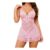 GIVTULIP Women Lingerie Set Babydoll Nightdress plus Size G-String