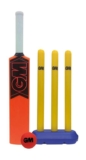 GM Childrens Cricket Set or Bat Only Moulded Plastic All-Weather Sizes Opener, Striker, 6 or 4 Gunn & Moore