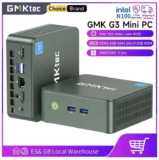 GMKtec G3 Mini PC Intel Alder Lake N100 Windows 11 Pro Desktop Computer 8/16GB RAM 256/512GB PCIe M.2 SSD (with code) GMKtec Direct Store