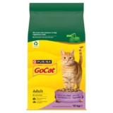GO-CAT Adult Dry Cat Food Chicken and Duck 10kg Pack (S&S £19.95 – £15.75)