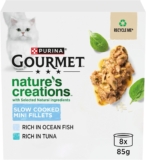 GOURMET Natures Creations Fish Wet Cat Food 8x85g