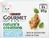 GOURMET Natures Creations Fish Wet Cat Food 8x85g