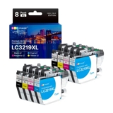 GPC Image LC3217/LC3219/LC3219XL Ink Cartridges (8-Pack) for Brother