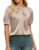 GRACE KARIN Women Satin Blouse Short Sleeve – Sold by Claroine EU FBA