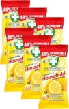 GREENSHIELD ANTIBAC Household Surface Wipes Multi Packs of 70 Wipes Each (Box of 6)