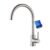 GRIFEMA G4008 Kitchen Sink Taps Mixer with Single Lever High Arc 360Swivel, Stainless Steel Kitchen Mixer Taps 1 hole with Chrome