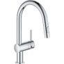 GROHE Minta Kitchen Sink Pull-Out Dual Spray Mixer Tap – Chrome, 31862000