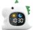 GROOV-E Cutties LED Night Light with Sleep Training Alarm – Dinosaur (Free C & C)