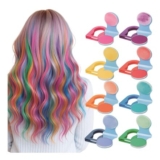 GWAWG 8-Color Hair Chalks for Girls, Washable, UV Glow