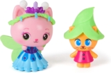 Gabbys Dollhouse: The Movie, Queen Kitty Fairy and Kitty Gnome, Toy Figures with 2 Accessories, Kids Toys for Girls and Boys Ages 3 and Up
