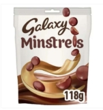 Galaxy Minstrels Milk Chocolate Buttons Pouch Bag 118g – Nectar Price