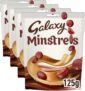 Galaxy Minstrels Milk Chocolate Pouch Bag 125g (Pack of 4)