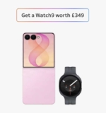Galaxy z flip8 with watch9 included