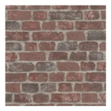 Galerie Industrial Effects Sand Burgundy Brick Wallpaper