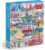 Galison Cities Around The World 1000 Piece Michael Storrings Jigsaw Puzzle Featuring Beautiful Artwork Of Famous World Landmarks, Vibrant Colors, 27 x 20