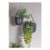 Gallery Direct Set of 2 Lexy Wall Planters – Black