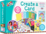 Galt Create a Card Craft Kit for Kids, Activity Set for Children, Decorate, Make & Send 10 Handmade Cards, Add Stickers, Draw, Colour & More – for Sleepovers, Birthdays & Christmas – Kids Ages 6 Plus