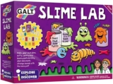 Galt Slime Lab Explore & Discover Science Kit with 7 Fun, Colourful Experiments for Kids National Curriculum STEM Toys with Glow in the Dark Slime Kit, Educational Toys for 5 Year Olds