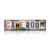 Game Room Metal Wall Sign, Aluminum Decor