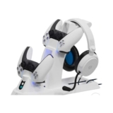 Gaming Headset and Controller Stand