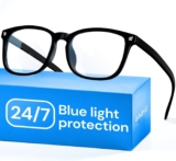 Gaoye Fashion Square Fake Eyeglasses, Eyewear Frames with Anti UV Ray Computer Gaming Glasses, Blue Light Blocking Glasses for Men