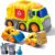 Garbage Truck Toy for 3 Year Old Boys 9 in 1 Bin Lorry Toy with Bins Interactive Rubbish Trucks with Lights and Sounds Educational Toy Vehicle Birthday Gift for Boy Girl Kid 4 5 6 7 8 Year old