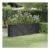 Garden Raised Bed Powder-Coated Steel 224x40x68 Cm Anthracite