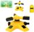Garden Sprinklers for Lawns, 360 Adjustable Automatic Rotating Water Sprinkler Automatic Water Sprinkler 3 Arms Adjustable Water Sprinklers for Lawn Watering Plants Flowers Veggies for Home Gift (A4)