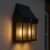 GardenKraft 11239 Solar Wall Light/Motion Sensor Activated/Dual Brightness Levels/Weather Resistant/Energy Efficient Warm White LEDs
