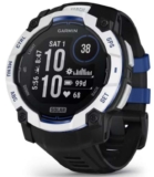 Garmin Instinct 3, 50mm GPS smartwatch with Solar Charging, LED Flashlight, 10ATM, Whitestone/Black