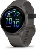 Garmin vívoactive 6, Amazon Exclusive, 42mm GPS smartwatch, AMOLED touchscreen, Pebble Grey (Prime Deal)