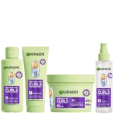 Garnier Method For Curls Full Routine – Pre Shampoo, Shampoo, Mask and Spray