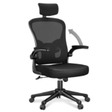 GartistGO Office Desk Chair Armrest High Back Ergonomic – Black – with code – Bigzzia Outdoor Furniture Store