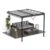 Gartistgo 2.4M Lean-to Pergola with Retractable Roof Canopy