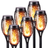 Geemoo 6 Pack Solar Flickering Dancing Flame Lights Waterproof Solar Torch Lights for Outdoor. Sold by Geemoo FBA