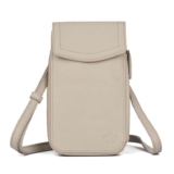 Genuine Leather Crossbody Phone Bag (Lightning Deal) WASAMA / FBA